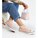 Gemre Light Pink High-Top Sneakers Eliska | Shoptok.si