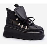 Zazoo 3416 Leather Women's Sports Shoes Black | Eponuda.ba