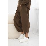 Kesi Włoski Set Punto Milano Winter sweatshirt + pants chocolate | Shoptok.si
