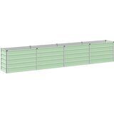  Povišeni vrtni krevet Pastelno zelena 320 x 40 x 55 cm | shoptok.hr