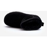Boto Fashionable Suede Low Snow Boots Black Nucca | ePonuda.com