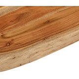  Kupaonska radna ploča 80x60x3,8 cm pravokutna od drva bagrema | shoptok.hr