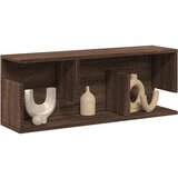 vidaXL Stenska omarica 80x20x30 cm rjavi hrast inženirski les Cene