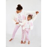 Sensis Sweatshirt Nanny Kids L/R 134-152 ecru-pink 001 cene