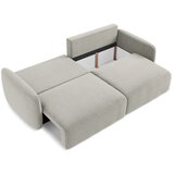 Makamii Svijetlo siva sklopiva/s prostorom za odlaganje sofa 238 cm Kalena – | shoptok.hr