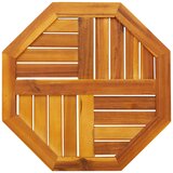 Stolna ploča 50x50x2 cm osmerokutna od masivnog drva bagrema | Eponuda.ba