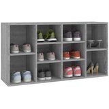  Klupa za cipele boja hrasta 103x30x55 cm konstruirano drvo Siva | shoptok.hr