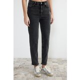Trendyol Black High Waist Slim Mom Jeans | Shoptok.si