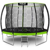  Profilirani vrtni trampolin Neo-Sport 12 ft / 374 cm s unutarnjom zaštitnom mrežom | shoptok.hr