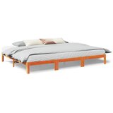 Maison Chic Družinski Posteljni okvir - Dvoposteljna postelja - Zakonska postelja brez ležišča masivni les bor, (21693771) | Shoptok.si