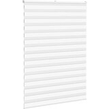 vidaXL Zebra senčilo bela 160x230 cm tkanina širina 155,9cm poliester | Shoptok.si