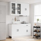  Kuhinjska jedinica LUCCA 4 kom. Bijela visokog sjaja | shoptok.hr