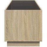  Stolić s beskonačnim LED svjetlima boja hrasta 90x50x50 cm | shoptok.hr