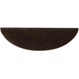  Prostirke za stepenice, samoljepljive, 15 kom, 56x17x3 cm, smeđe, poluokrugle | shoptok.hr