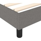 vidaXL Box spring posteljni okvir temno siv 100x200 cm blago | Shoptok.si