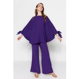Trendyol Two-Piece Set - Purple - Relaxed fit Cene