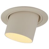 QAZQA Moderni vgradni reflektor bež GU10 50 mm okrogel nagibni - Installa | Shoptok.si