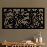 WALLXPERT Dekorativni Metalni Zidni Pribor Ocean Black | Eponuda.com