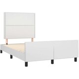  Okvir za krevet s uzglavljem bijeli 120x200 cm od umjetne kože | shoptok.hr