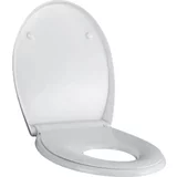 Geberit WC deska s sedežem za otroke Selnova, pritrditev od zgoraj, mehko zapiranje, bela, 500.339.01.1