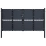  Vrtna vrata Čelik 300x175 cm Antracit | shoptok.hr
