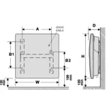 Evidence 3 Konvektorski radijator 2500 W