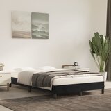 vidaXL Posteljni okvir črn 120x200 cm žamet Cene