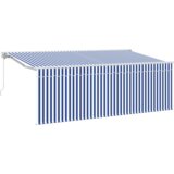  Skrovita tenda Prugasti Plava i bijela | shoptok.hr