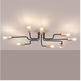 Nice Lamps Črna/v naravni barvi stropna svetilka 60x100 cm Dazzle – | Shoptok.si