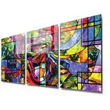 WALLXPERT dekorativna slika od kaljenog stakla (3 komada)2001 45 x 65 | ePonuda.com