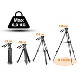  Walimex Pro Video stativ/tripod EI-9901 (max.138 cm) | Eponuda.ba