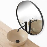 REA Bath LUGANO SLIM mešalnik za umivalnik črna visoka | Shoptok.si