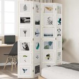 Furnova Paravan 4-delni bel trden les pavlovnije, (21930023) | Shoptok.si
