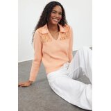 TRENDYOLMILLA ženski duks TWOAW25KZ00106, lososova | Eponuda.com