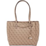 Guess Ročna torbica 'ZAMIRA' kapučino / temno rjava | Shoptok.si