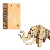 3d Drvena slagalica mamut