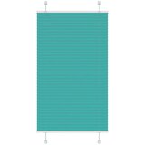  Plisirana zavjesa petrolej zelena 75x100 cm Širina tkanine 74,4 cm Poliester | shoptok.hr