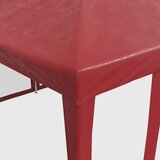Šator za zabave s 10 mrežastih bočnih zidova crveni 6x4 m HDPE | shoptok.hr
