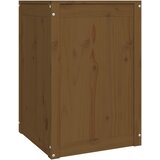  Kutija za rublje boja meda 44 x 44 x 66 cm od masivne borovine | shoptok.hr