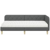  Kutni okvir kreveta Tamno siva 90 x 200 cm tkanina | Eponuda.com