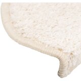  Prostirke za stepenice 15 kom 65x21x4 cm Bijele poluokrugle velike | shoptok.hr