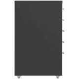 vidaXL Premična omara za dokumente antracitna 28x41x69 cm kovinska | Shoptok.si