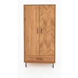 The Beds Ormar od hrastovine u prirodnoj boji 97x196 cm Abies - Cijene