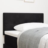  LED Uzglavlje S Dugim Jastučićem Crna 100 cm Baršun | shoptok.hr