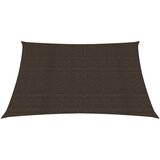  The Living Store Senčno jadro 160 g/m² rjavo 3x3 m HDPE - Senčno Jadro, (21497244) | Shoptok.si