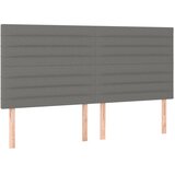  Okvir za krevet bez madraca tamnosivi 160x200 cm od tkanine | shoptok.hr