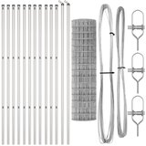 vidaXL Euro Ograda s 13 Stupova 1.2x25 m Galvanizirani Čelik Cijene