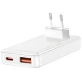 Winner Group - Punjač GaN 1x USB-A + 1x USB-C 30W beli | Eponuda.com