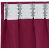  Zavjese za blackout s prstenovima 2 pcs Vinska crvena | Eponuda.com