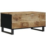  Stolić za kavu 80x50x40 cm od drva manga i konstruiranog drva | shoptok.hr